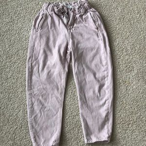 Lavender mom jeans; Zara (size 4)